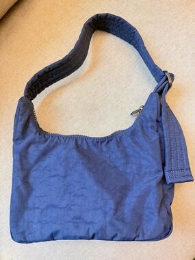 Navy Mini Shoulder Bag - BAGGU